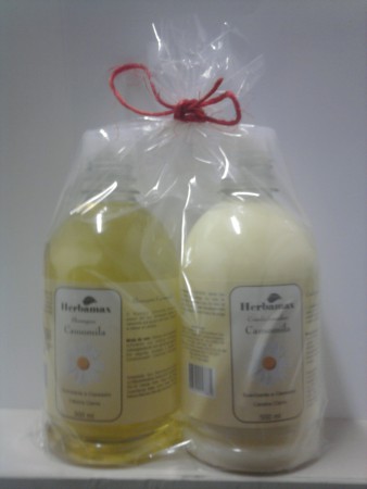Shampoo + Condicionador _____HERBAMAX 500 ml______________________ R$ 15,00